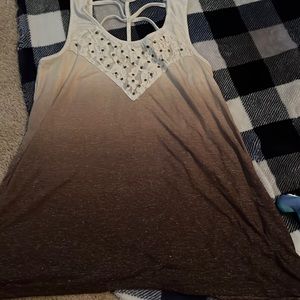 ombre tank top